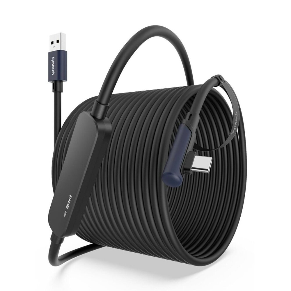 Link Cable 33 FT with Signal Booster Compatible with Meta/Oculus Quest 3